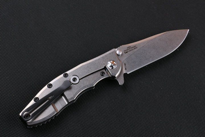 ZT0562 Zero Tolerance Titanium handle folding knife UD402389 